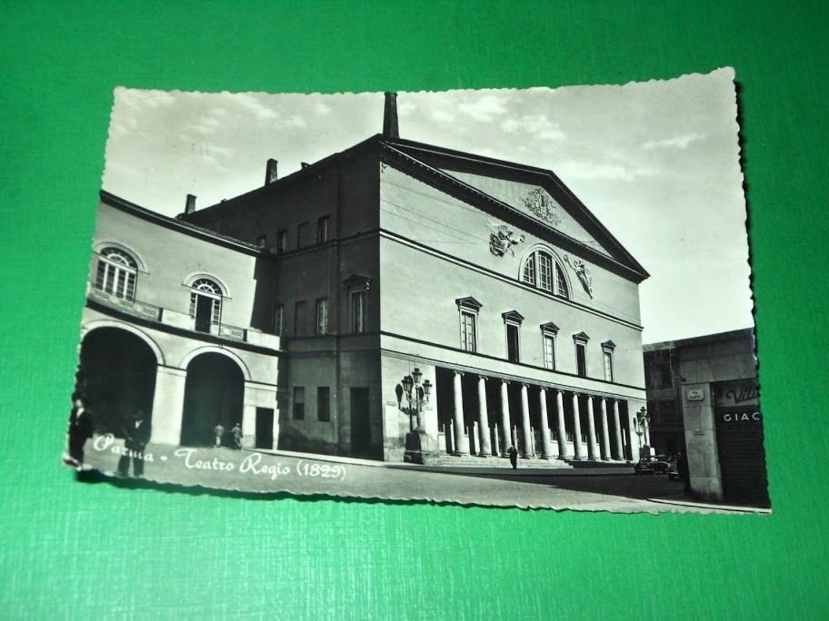 Cartolina Parma - Teatro Regio 1955 #.