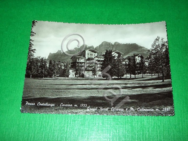 Cartolina Passo Costalunga - Carezza - Grand Hotel Carezza e …