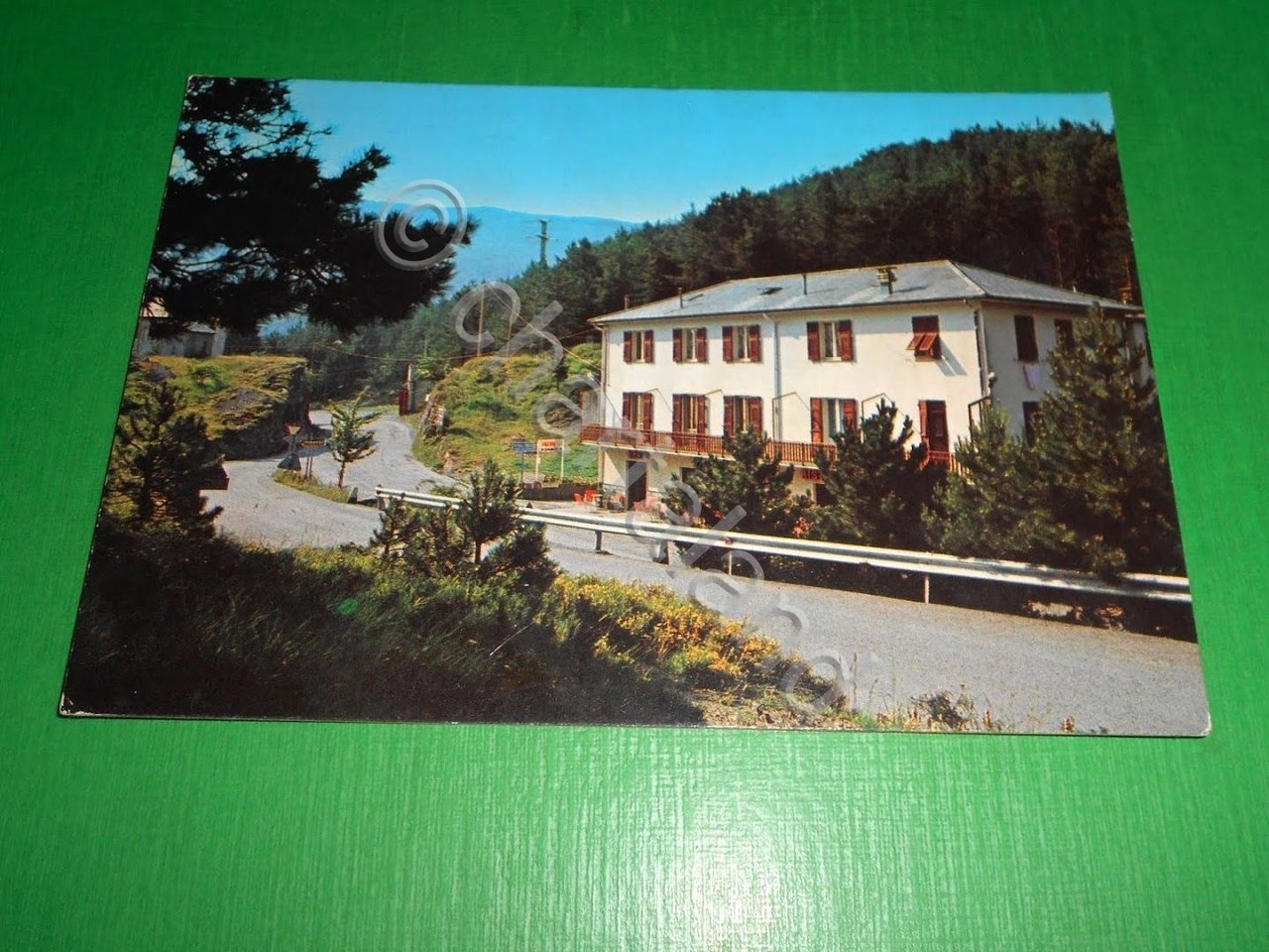 Cartolina Passo del Bocco - Ristorante Bar Lusardi 1984.