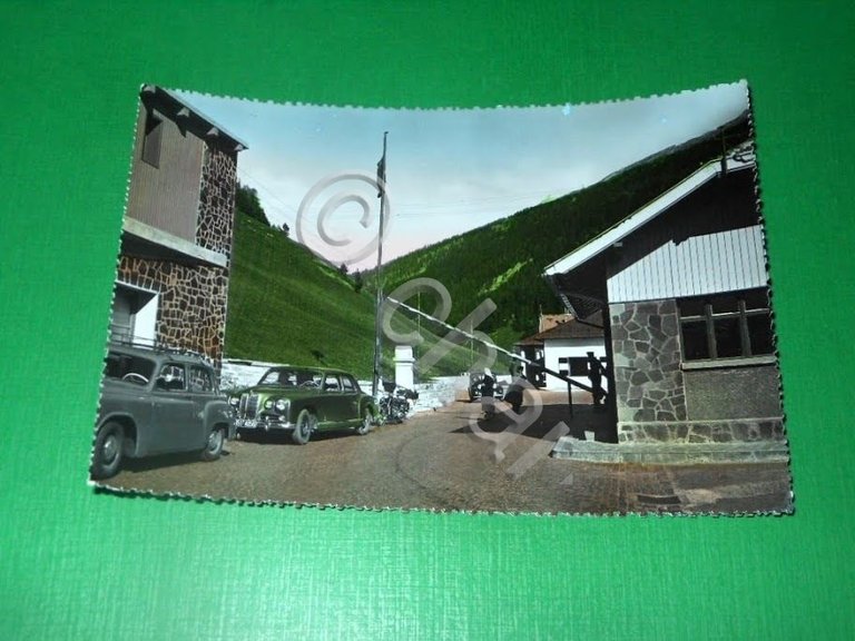 Cartolina Passo del Brennero ( Bz ) - Dogana Italiana …