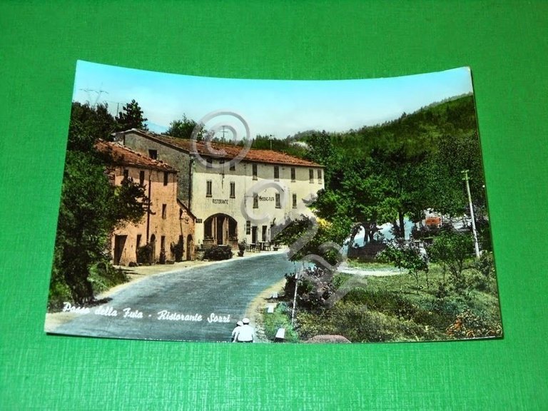 Cartolina Passo della Futa - Ristorante Sozzi 1967.