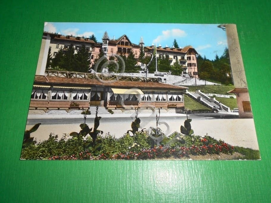 Cartolina Passo della Mendola ( Trento ) - Centro di …