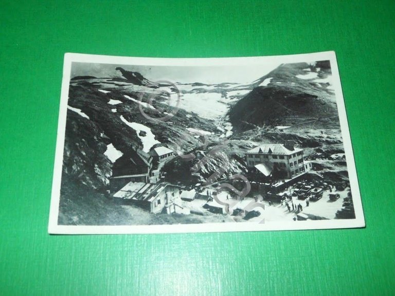 Cartolina Passo dello Stelvio - Scorcio panoramico 1940 ca.