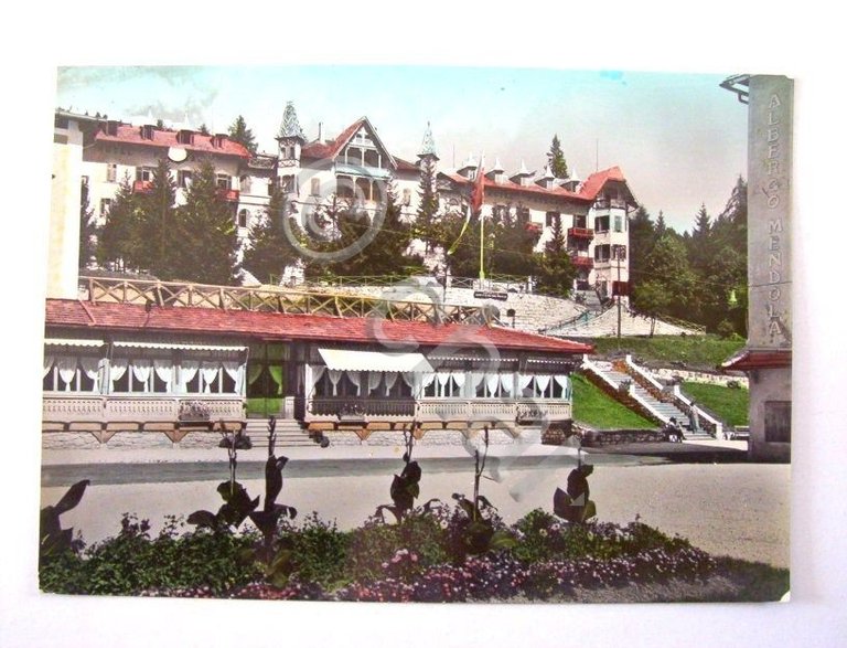 Cartolina Passo Mendola - Centro Maria Immacolata 1961