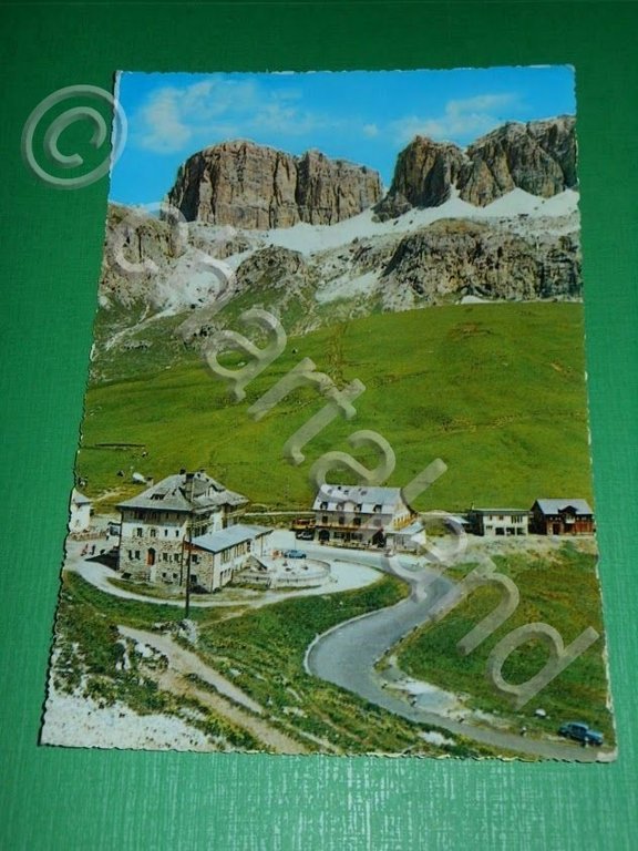 Cartolina Passo Pordoi - Sasso Pordoi - Scorcio panoramico 1965. | Immagine Gallery 2