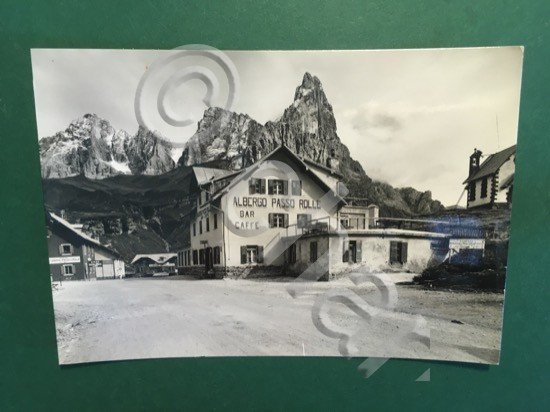Cartolina Passo Role - Con Cimon Della Pala - 1954