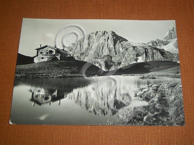 Cartolina Passo Rolle - Baita G. Segantini - Gruppo delle …