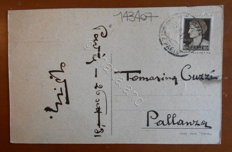 Cartolina Pavia - Panorama - 1931