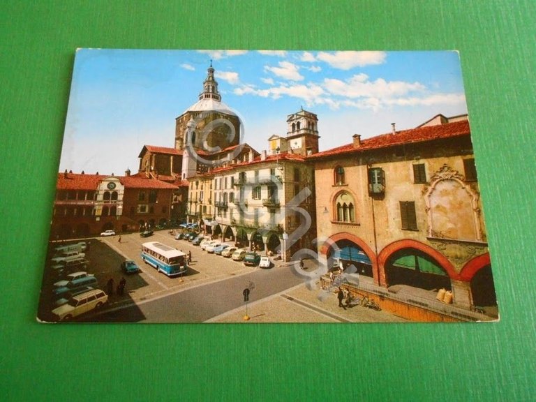 Cartolina Pavia - Piazza della Vittoria 1965 ca