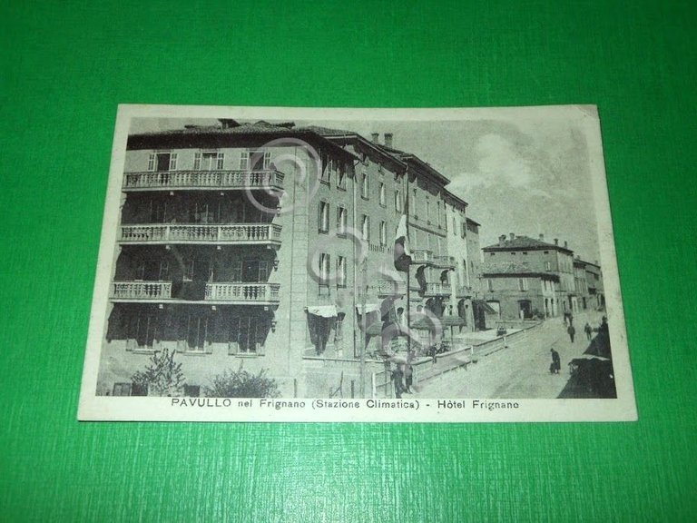 Cartolina Pavullo nel Frignano - Hotel Frignano 1931