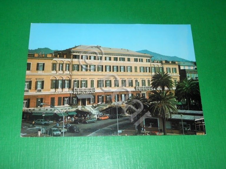Cartolina Pegli - Hotel Mediterranee ( Via Lungomare ) 1965 …