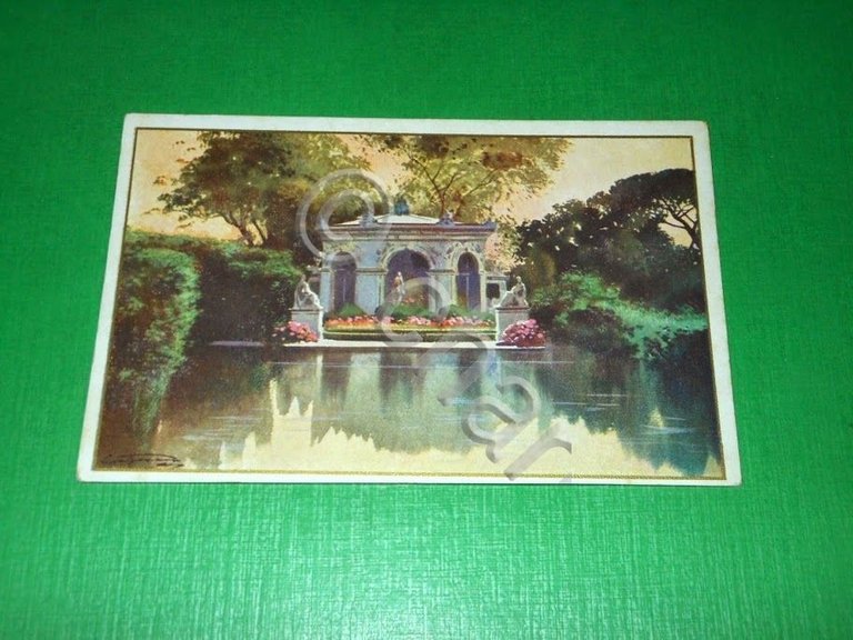 Cartolina Pegli - Villa Pallavicini - Tempio di Flora 1925 …