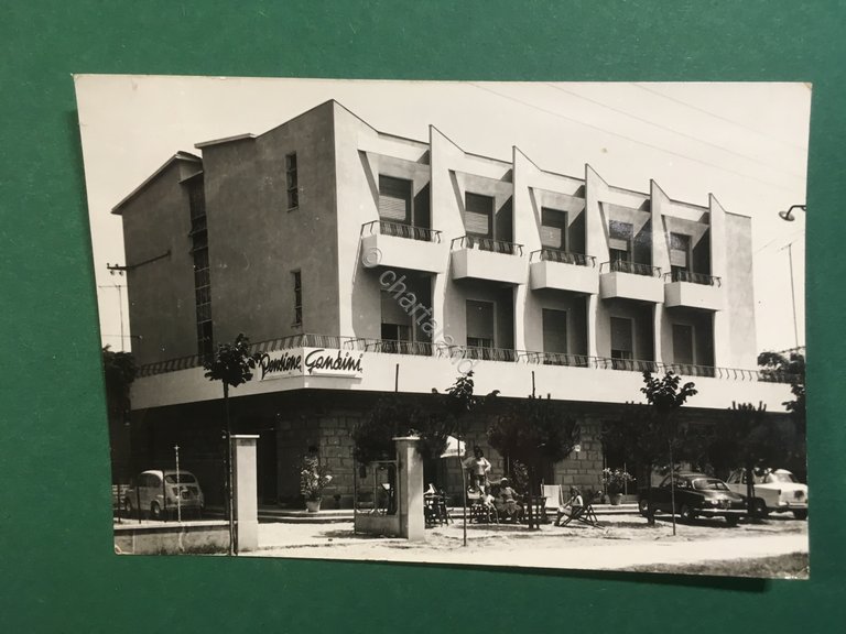 Cartolina Pensione Gandini - Via Manzoni - 1925