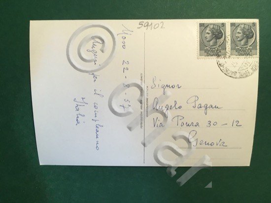 Cartolina Pensione Holtzer - Moso Sesto - M. 1340 Dolomiti …