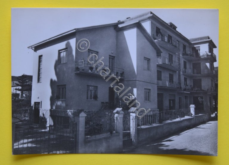 Cartolina Pensione Villa Marilena Via Pavia 1960