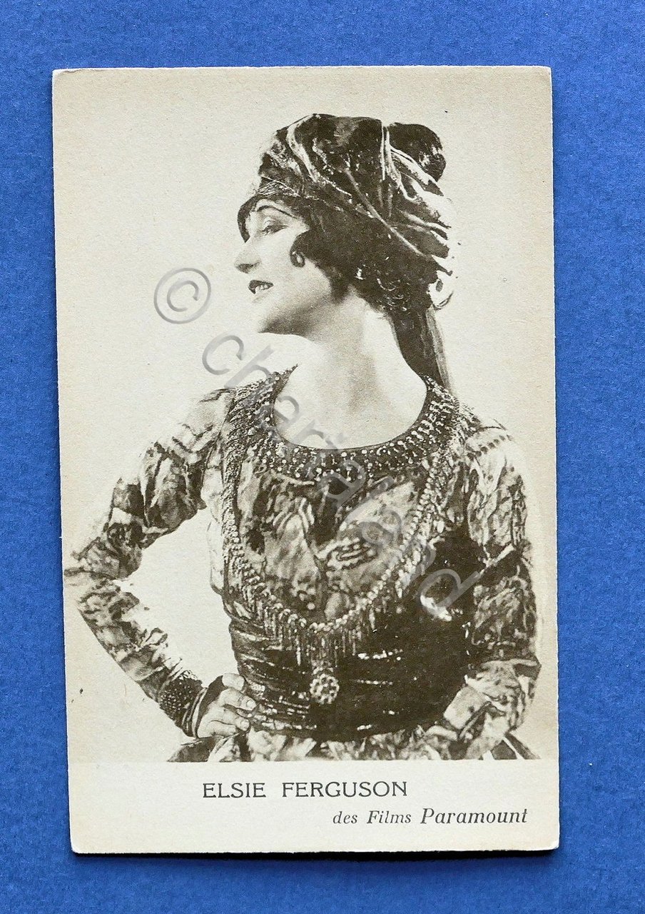 Cartolina Personaggi Famosi - Attrice Elsie Fergunson - 1920 ca..