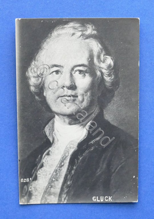 Cartolina Personaggi Famosi - Compositore C.W. Gluck - 1910 ca.