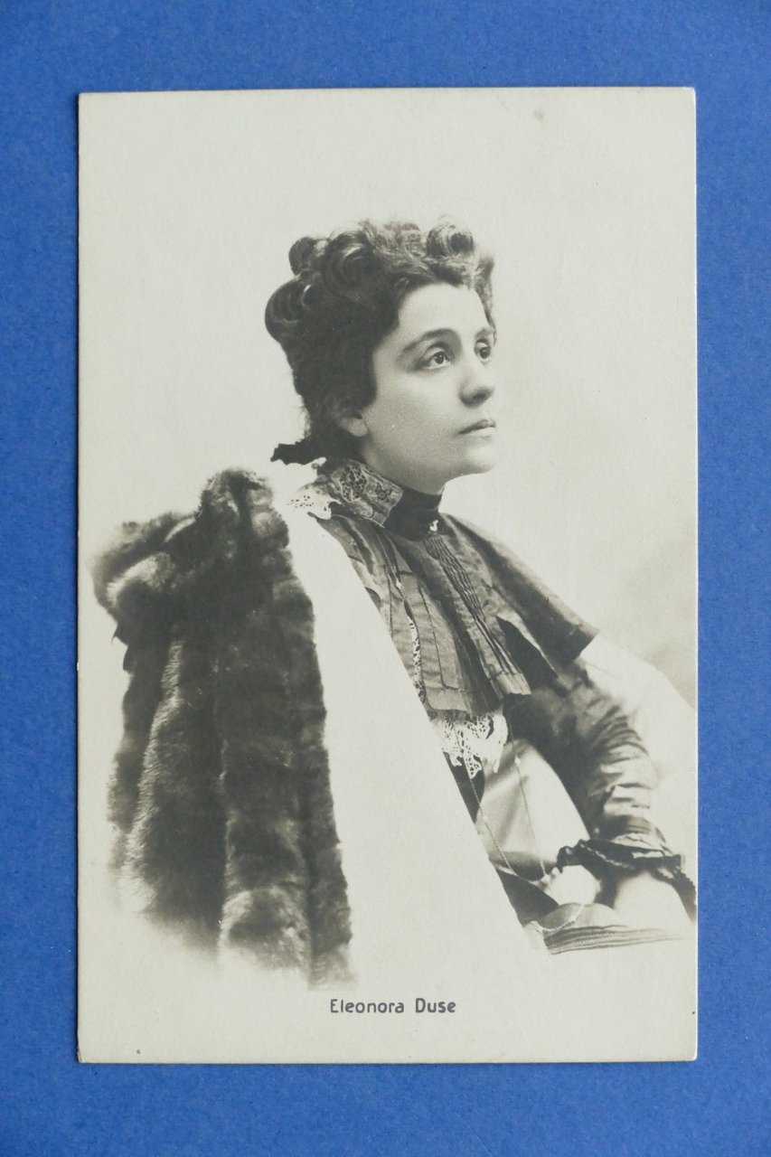 Cartolina Personaggi Famosi - Eleonora Duse - 1900 ca.