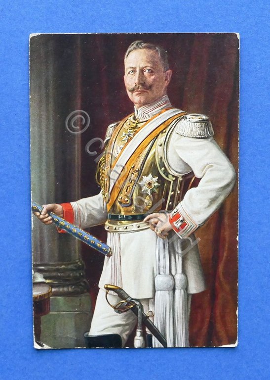 Cartolina Personaggi Famosi - Imperatore di Germania Guglielmo II - …