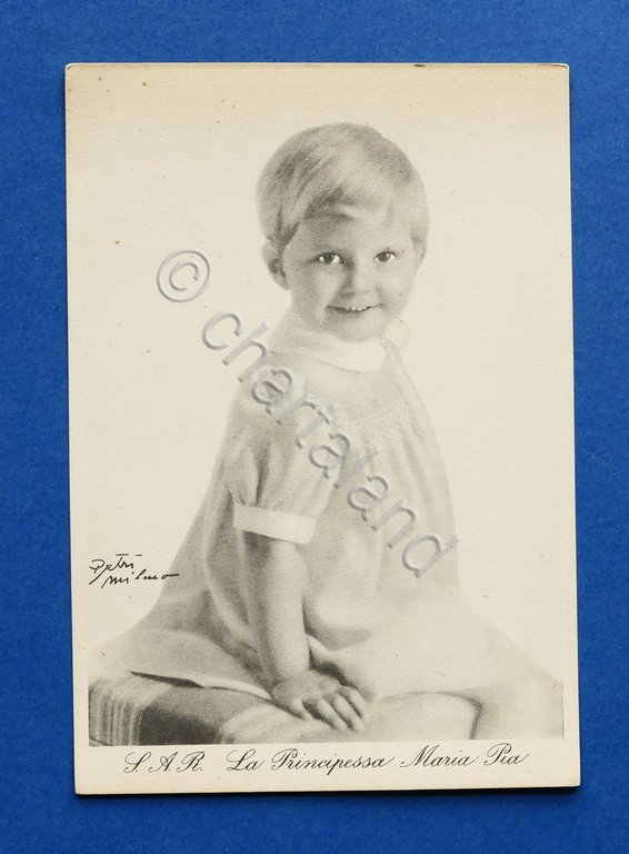 Cartolina Personaggi Famosi - Principessa Maria Pia di Savoia - …