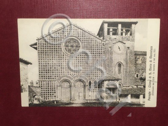 Cartolina Perugia - Chiesa di S. Maria di Monteluce - …