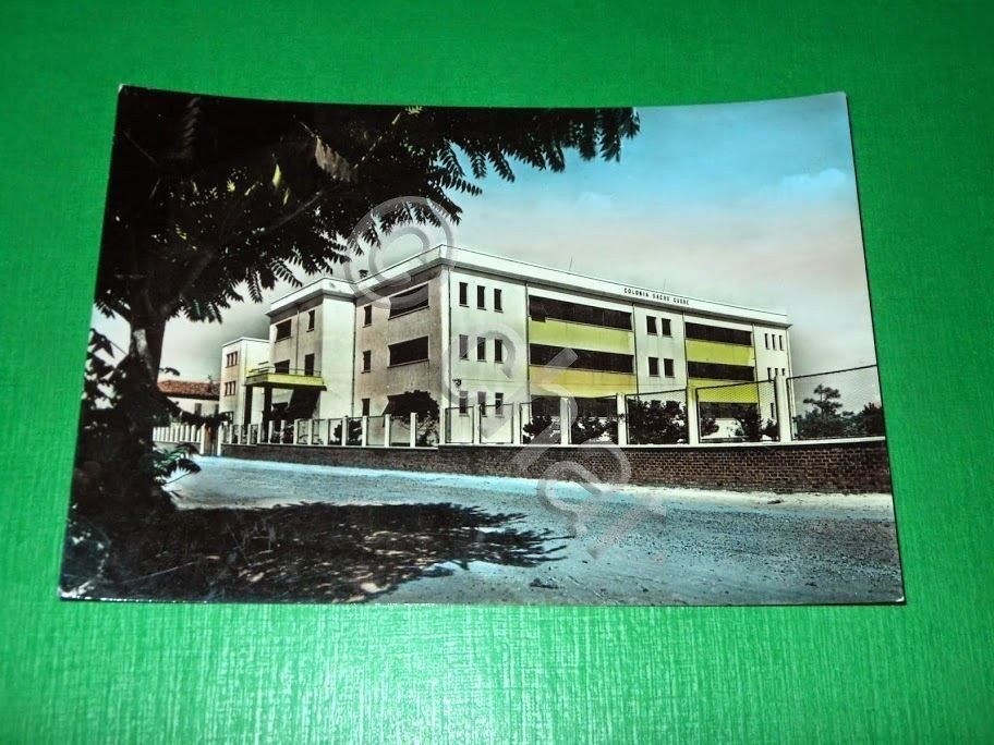 Cartolina Pesaro - Colonia S. Cuore 1960