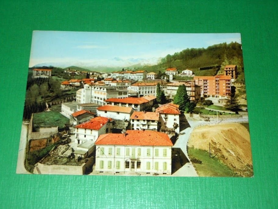 Cartolina Pettinengo ( Biella ) - Panorama 1965 ca.