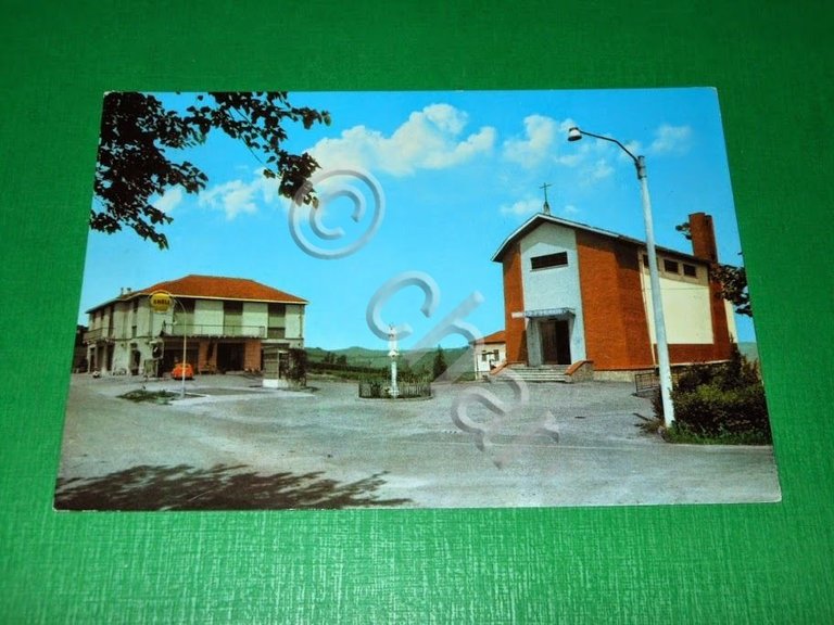 Cartolina Pian del Salto di Calosso ( Asti ) - …