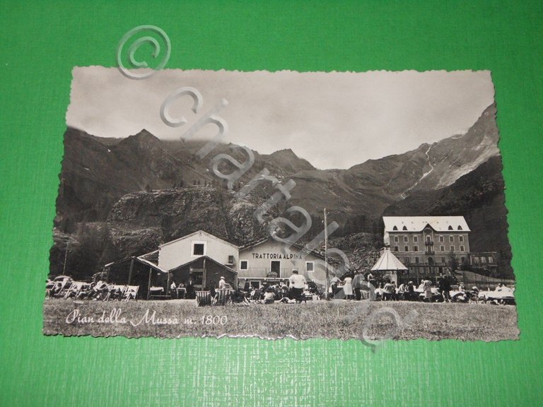 Cartolina Pian della Musa - Scorcio panoramico 1952