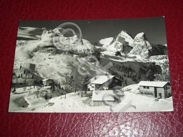 Cartolina Pian di Fedaia - Rifugi Marmolada e Fedaia