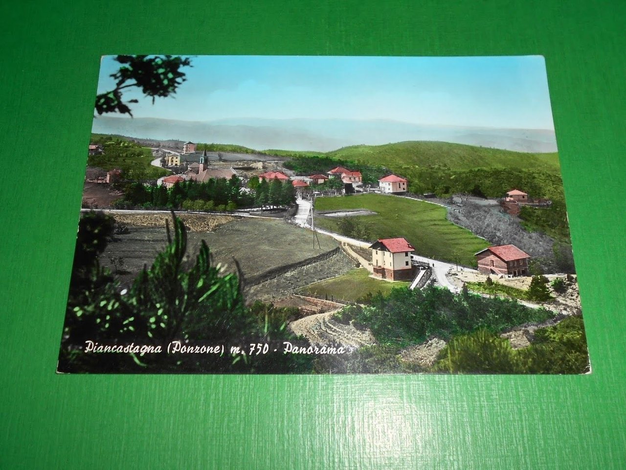 Cartolina Piancastagna ( Ponzone ) - Panorama 1968.