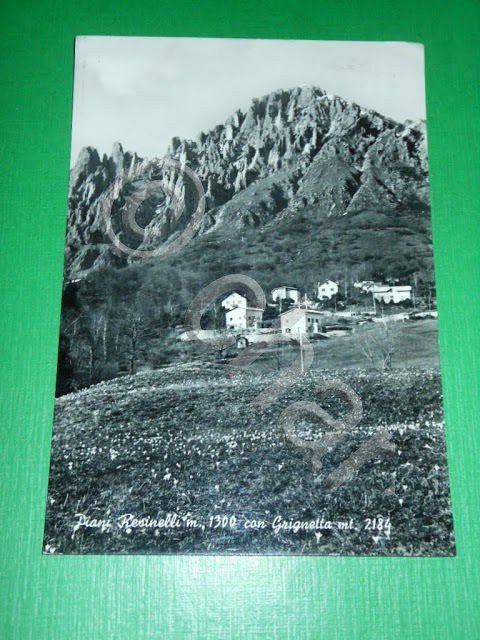 Cartolina Piani Resinelli con Grignetta 1960 ca.