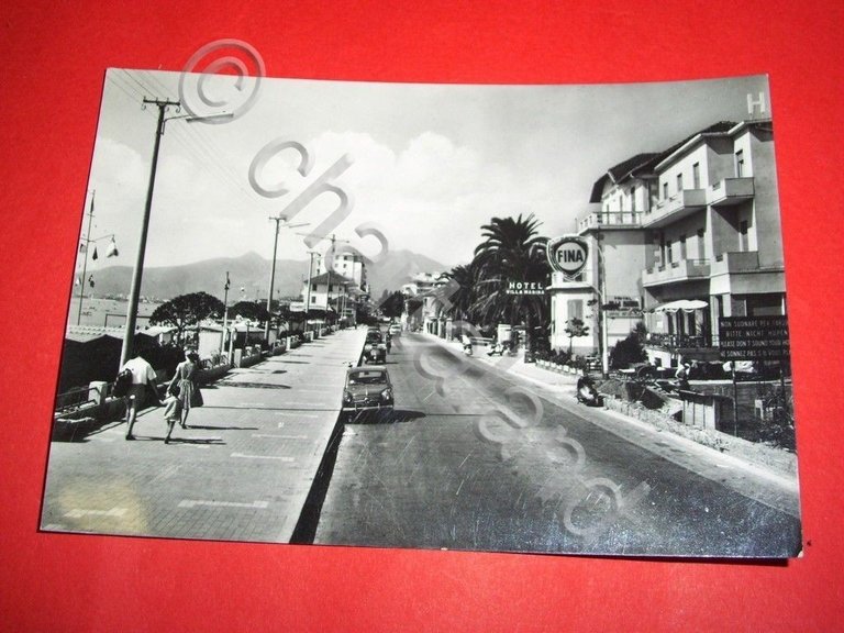 Cartolina Pietra Ligure - Hotel Villa Marina 1963.