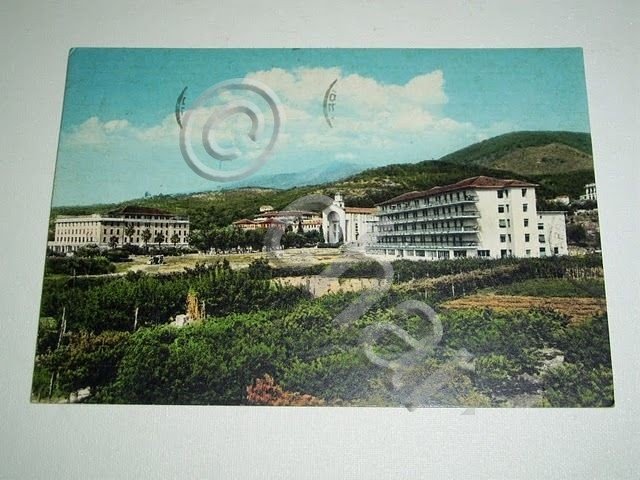 Cartolina Pietraligure - Ospedale Santa Corona 1960
