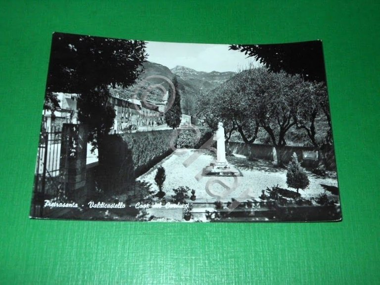 Cartolina Pietrasanta - Valdicastello - Casa del Carducci 1966.
