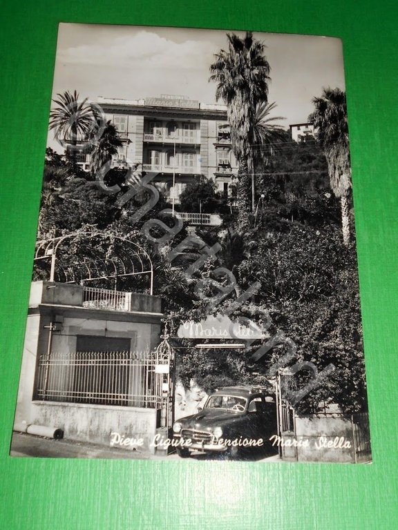 Cartolina Pieve Ligure - Pensione Maris Stella 1965 | Immagine Gallery 2