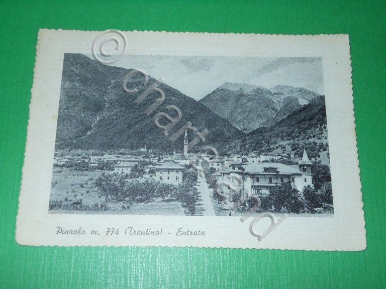 Cartolina Pinzolo ( Trento ) - Entrata 1957