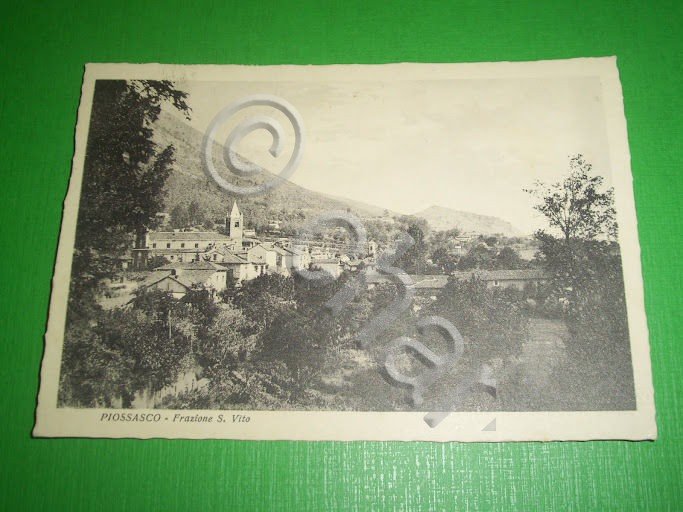 Cartolina Piossasco ( Torino ) - Frazione S. Vito 1941