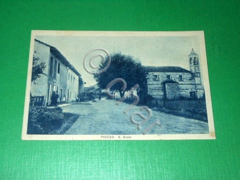 Cartolina Piozzo - S. Grato 1930 ca.