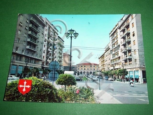 Cartolina Pisa - La Stazione 1966.