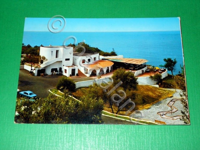 Cartolina Pisciotta Marina - Camping La Suerte 1973