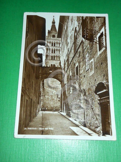 Cartolina Pistoia - Ripa del Sole 1938