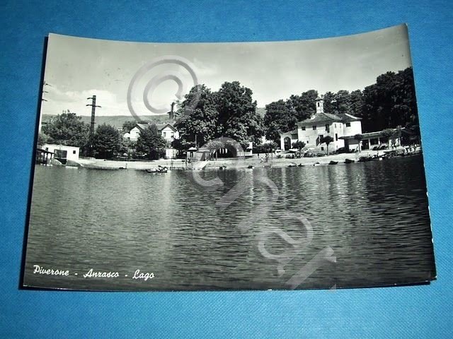 Cartolina Piverone - Anzasco - Lago 1960