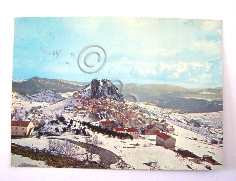 Cartolina Pizzoferrato ( Chieti ) - Panorama 1985.