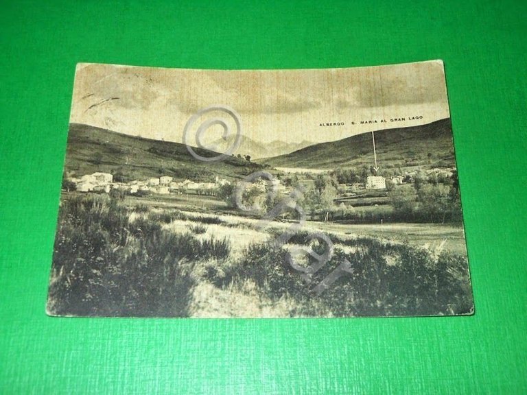 Cartolina Poggio Cancelli - Albergo S. Maria al Gran Lago …