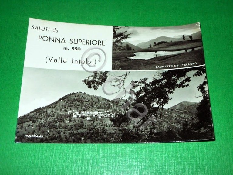 Cartolina Ponna Superiore ( Valle Intelvi ) - Panorama e …