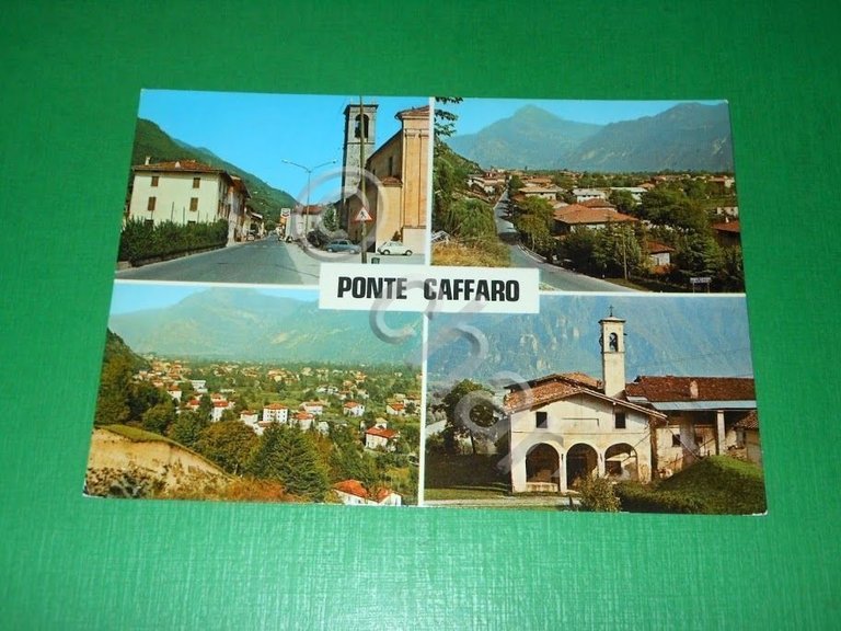 Cartolina Ponte Caffaro ( Brescia ) - Vedute diverse 1965 …