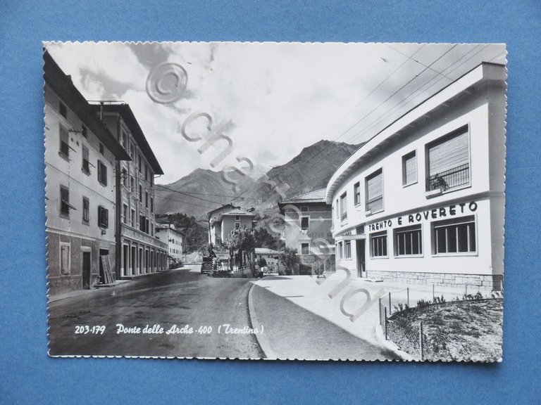 Cartolina Ponte delle Arche - 1959