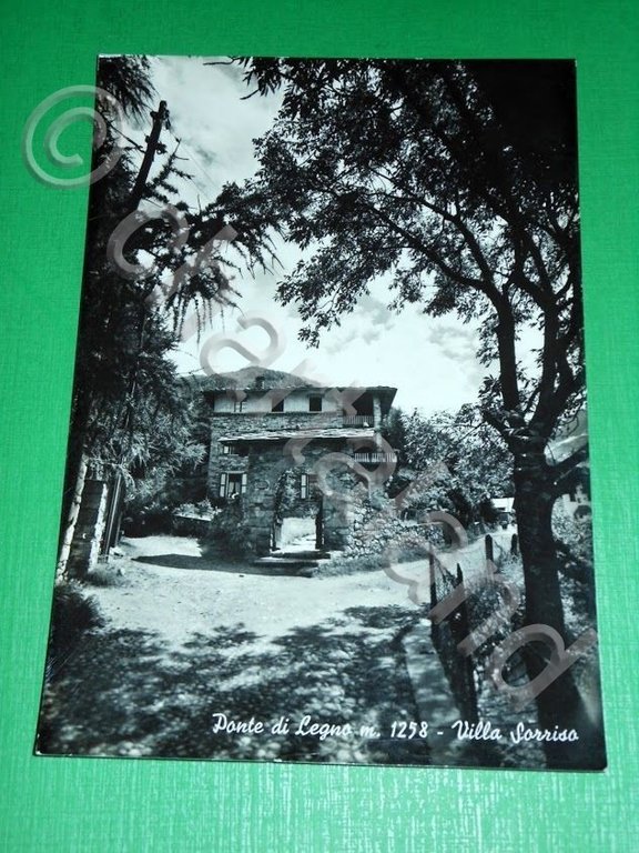 Cartolina Ponte di Legno - Villa Soriso 1962