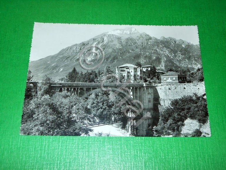 Cartolina Ponte nelle Alpi ( Belluno ) - Castello Bortoluzzi …